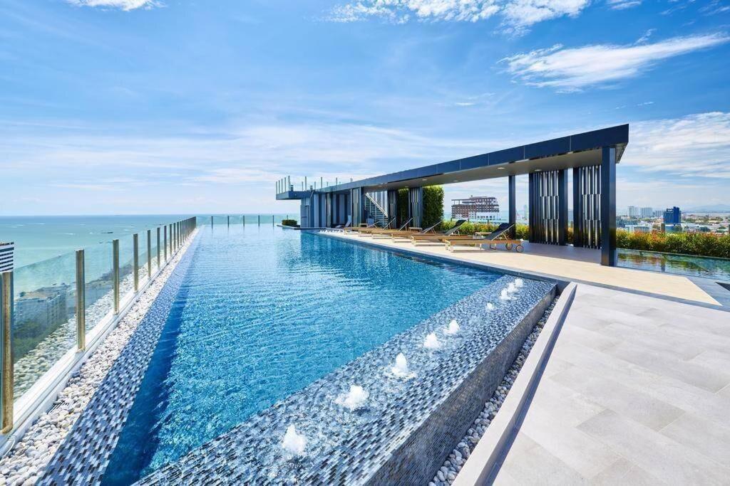 Sea View 2 Bed Room Condo @ Central Pattaya Ngoại thất bức ảnh