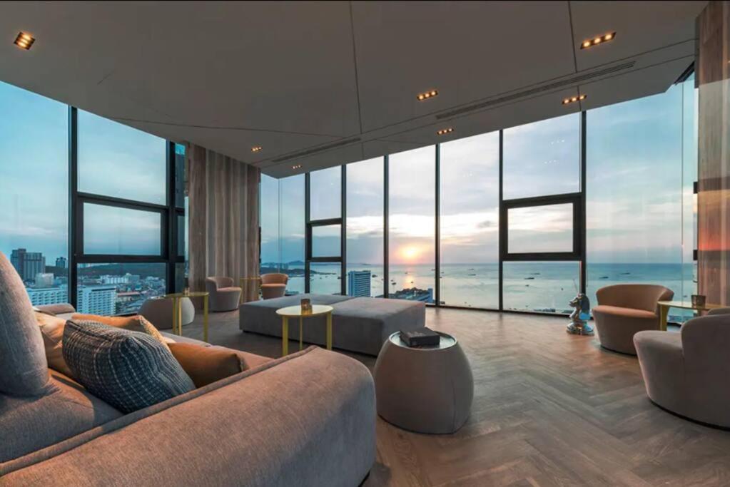 Sea View 2 Bed Room Condo @ Central Pattaya Ngoại thất bức ảnh